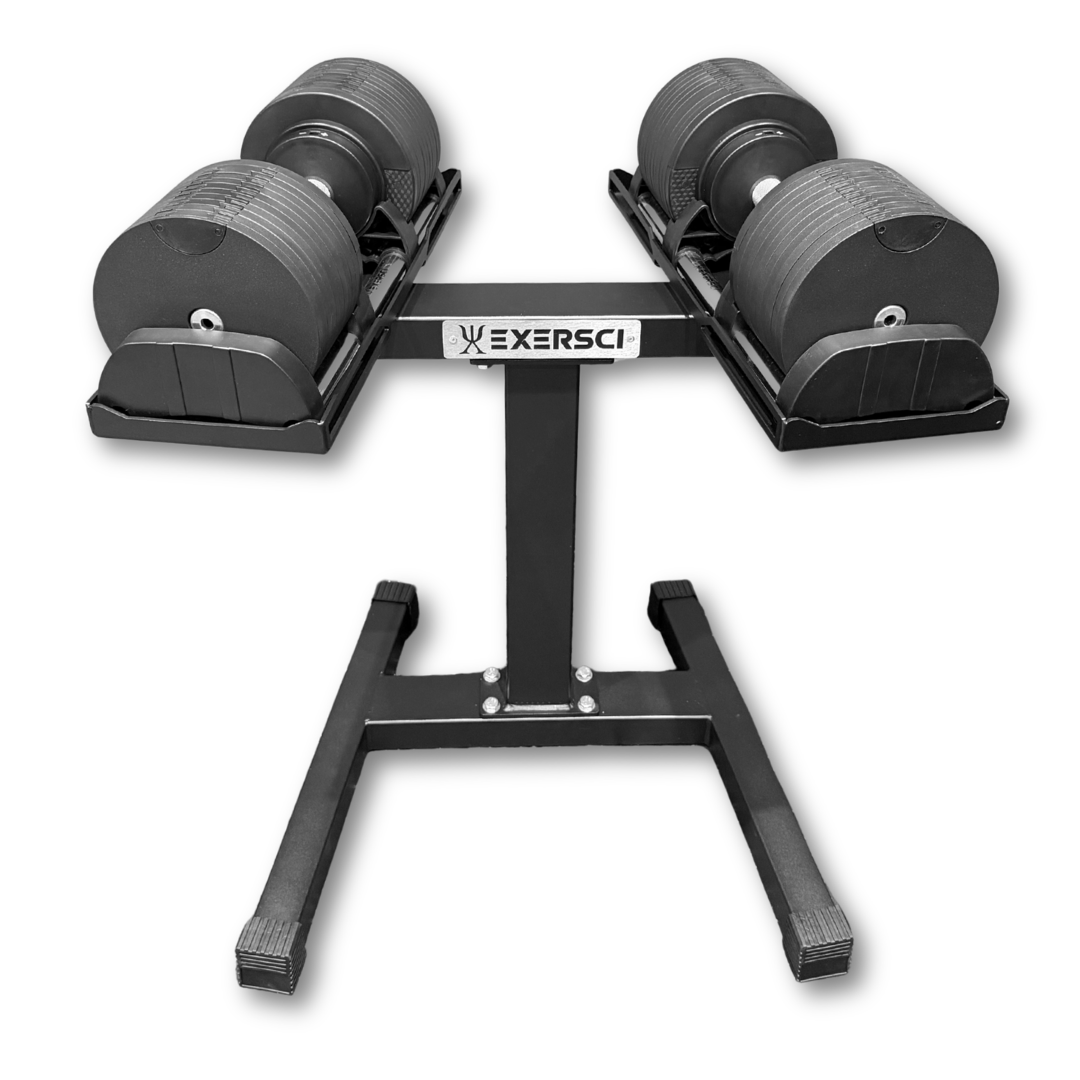Exersci Adjustable Dumbbell Rack