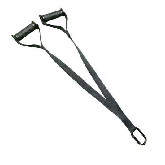 Exersci Sled Pull Dual Handle Strap