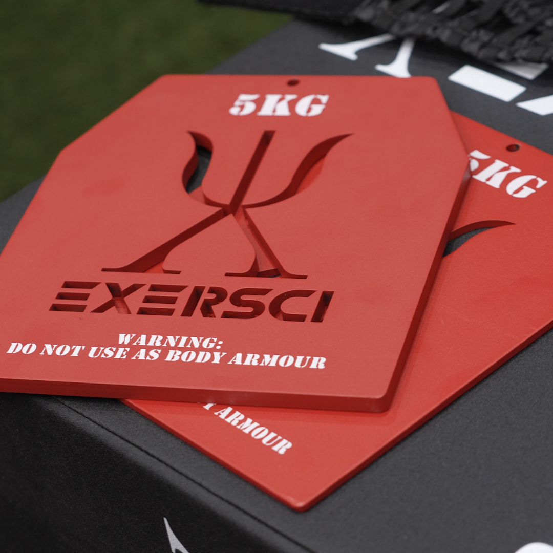 Exersci® Red Weighted Vest Weight Plates
