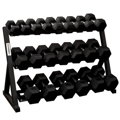 Exersci® 5kg-30kg Hex Dumbbell Bundle (2.5kg increments)