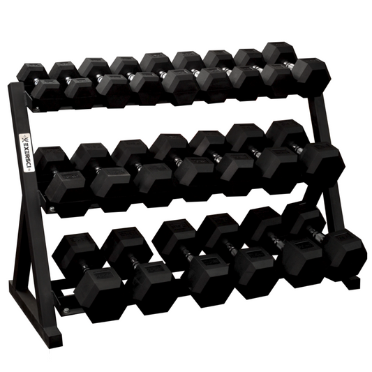 Exersci® 5kg-30kg Hex Dumbbell Bundle (2.5kg increments)