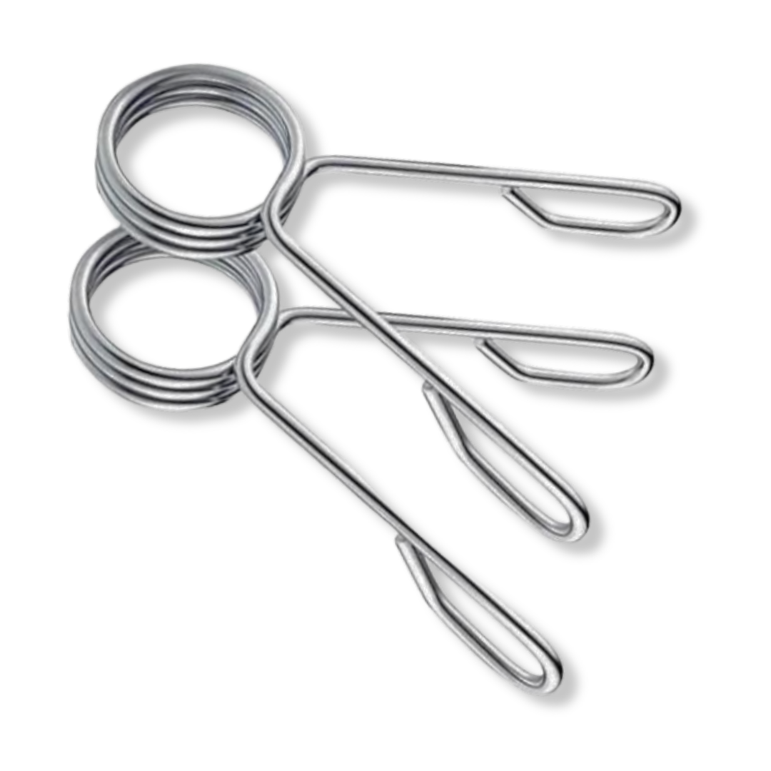 Exersci® 2" Spring Collar Clips (Pair)
