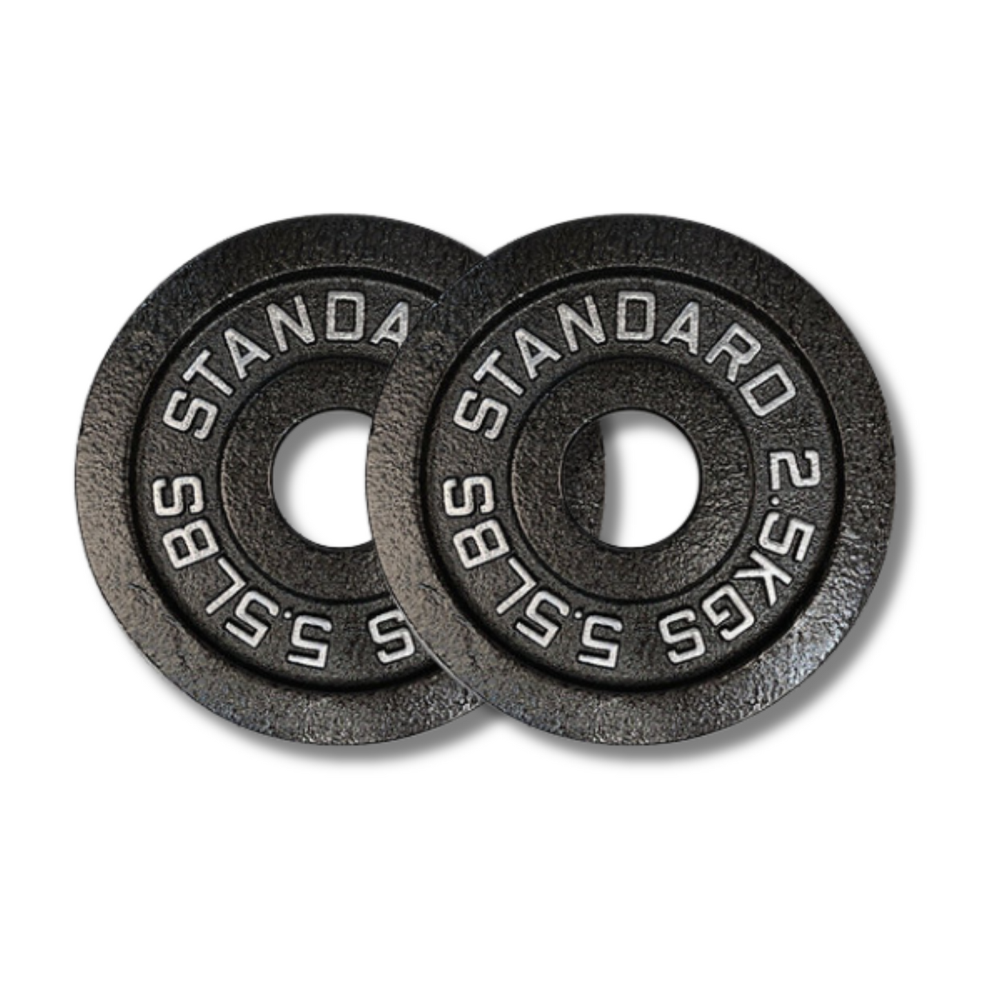 Exersci® Premium Retro 2" Cast Iron Weight Plates (Pair)