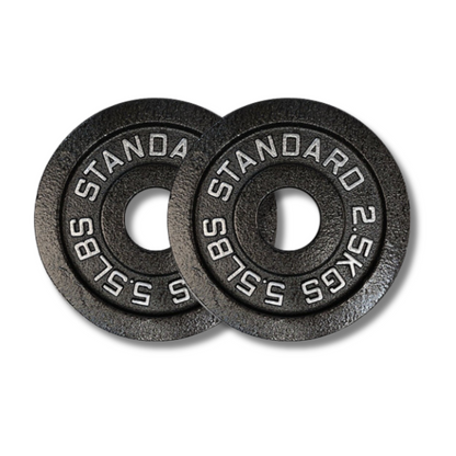Exersci® Premium Retro 2" Cast Iron Weight Plates (Pair)