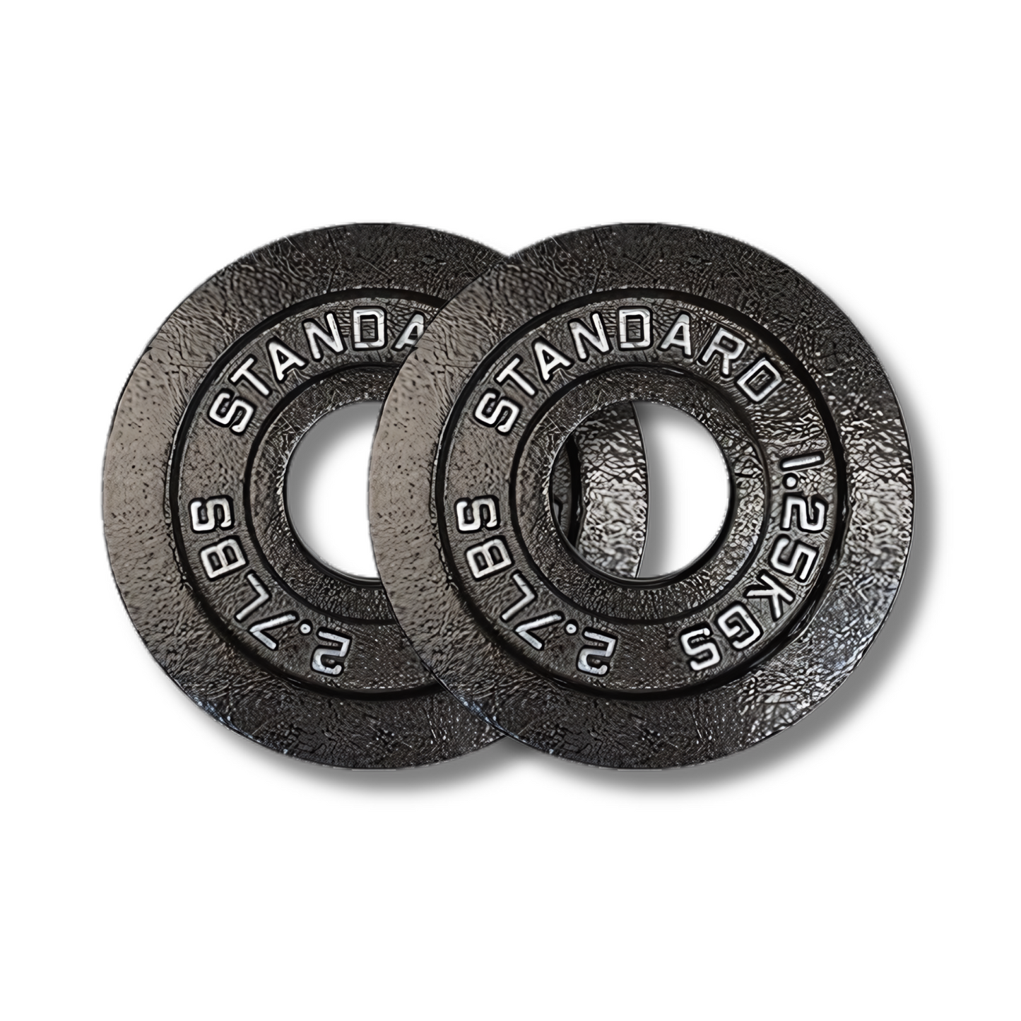 Exersci® Premium Retro 2" Cast Iron Weight Plates (Pair)