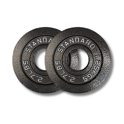 Exersci® Premium Retro 2" Cast Iron Weight Plates (Pair)