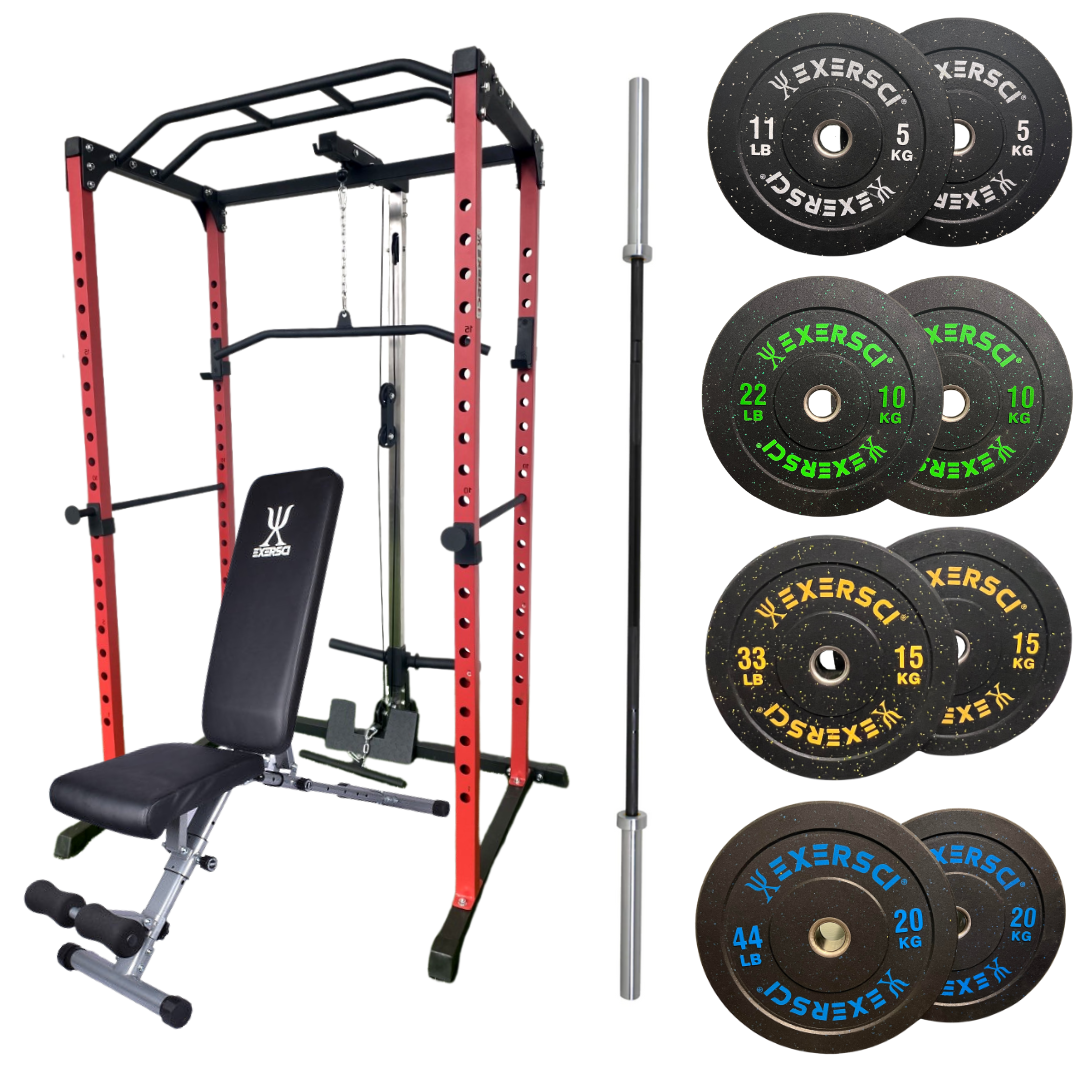 Exersci® Premium Home Gym Package