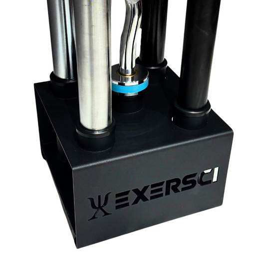 Exersci Olympic Barbell Floor Stand - 5 Bars