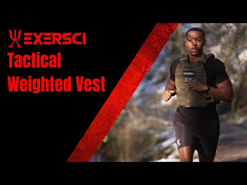 Exersci Tactical Weighted Vest Video