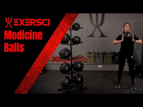Exersci Medicine Balls with Handles (3-12kg)