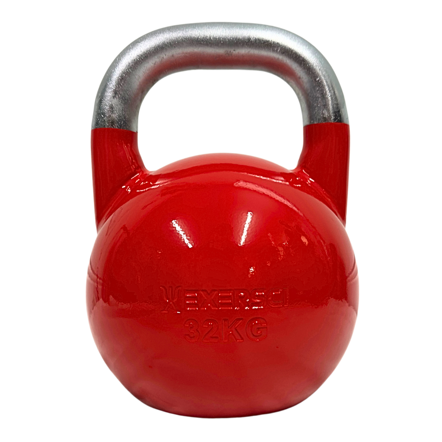red competition kettlebell