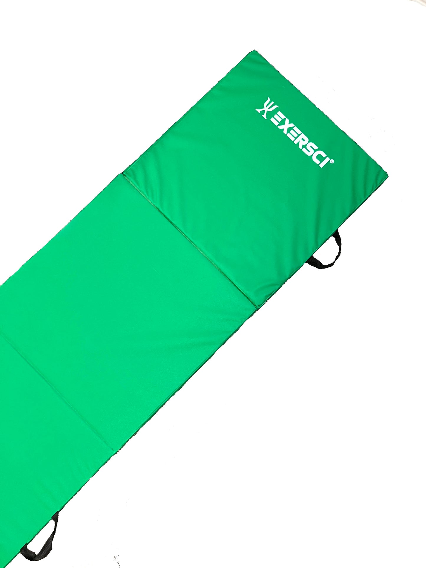 Exersci® Thick Folding Gym Mat with Carry Handle