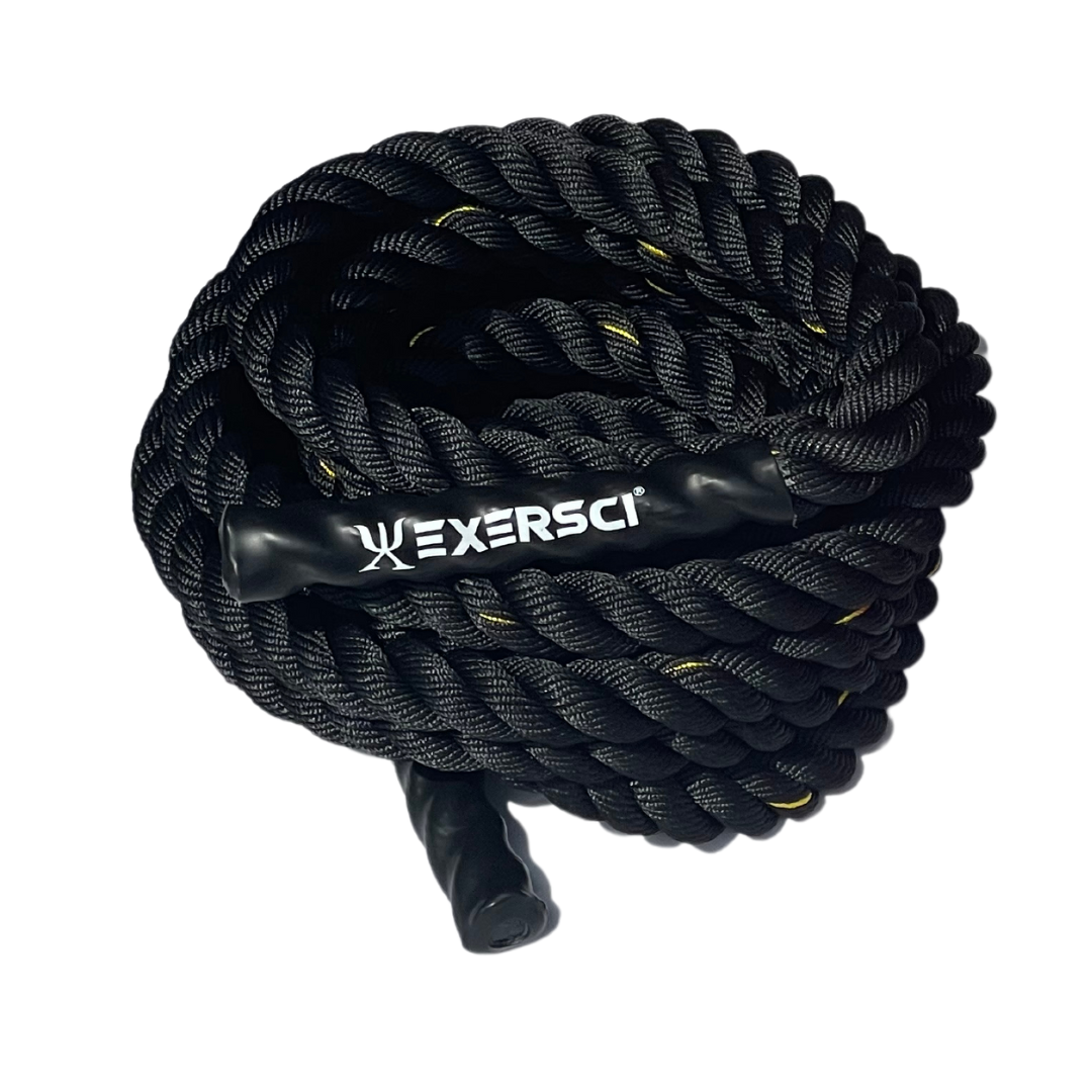 Exersci® Battle Rope with Anchor Set