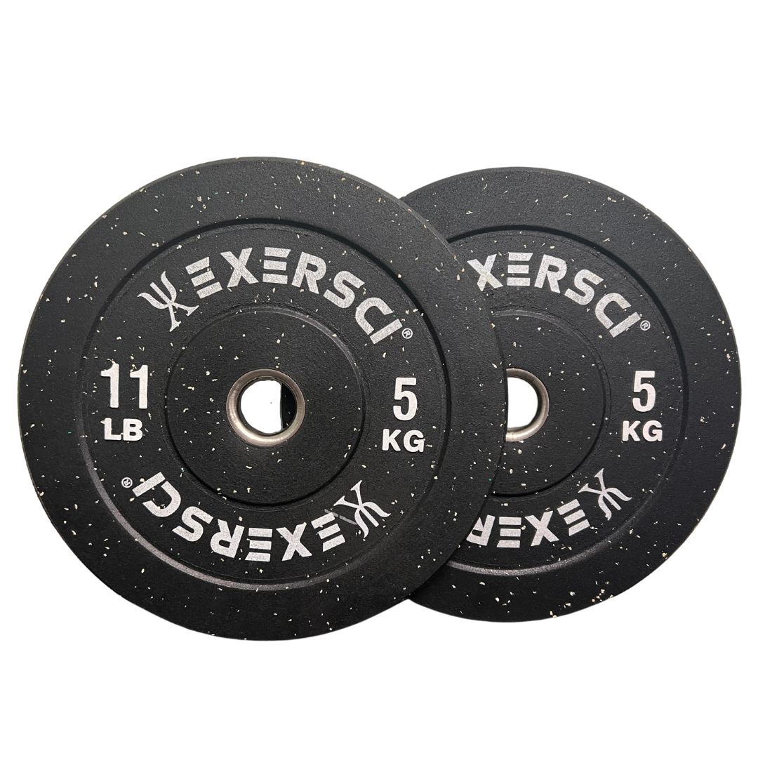 Exersci® Crumb Rubber Olympic Bumper Plates (Pair)