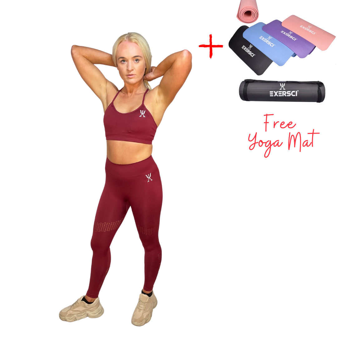 Exersci® Red Yoga Set