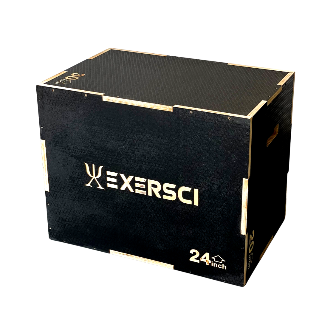 Exersci® Black Plyometric Box 30