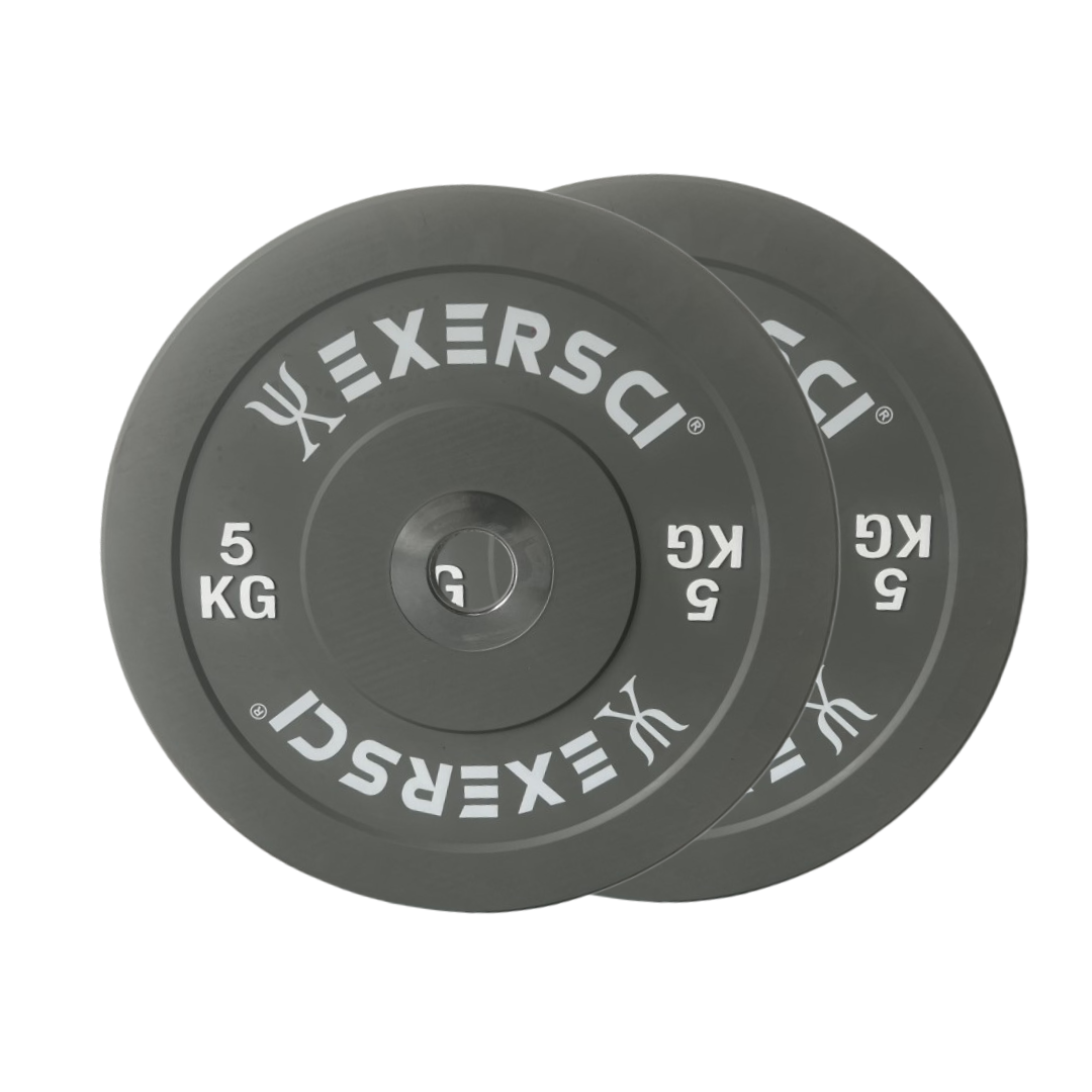 5kg Coloured Olympic Bumper Plates (Pair)
