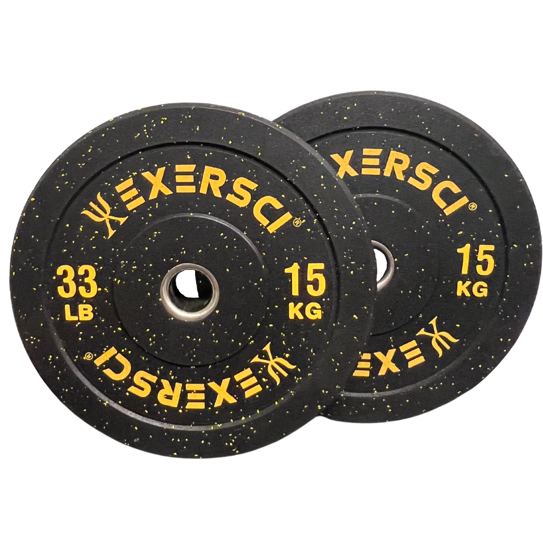 Exersci® Crumb Rubber Olympic Bumper Plates (Pair)