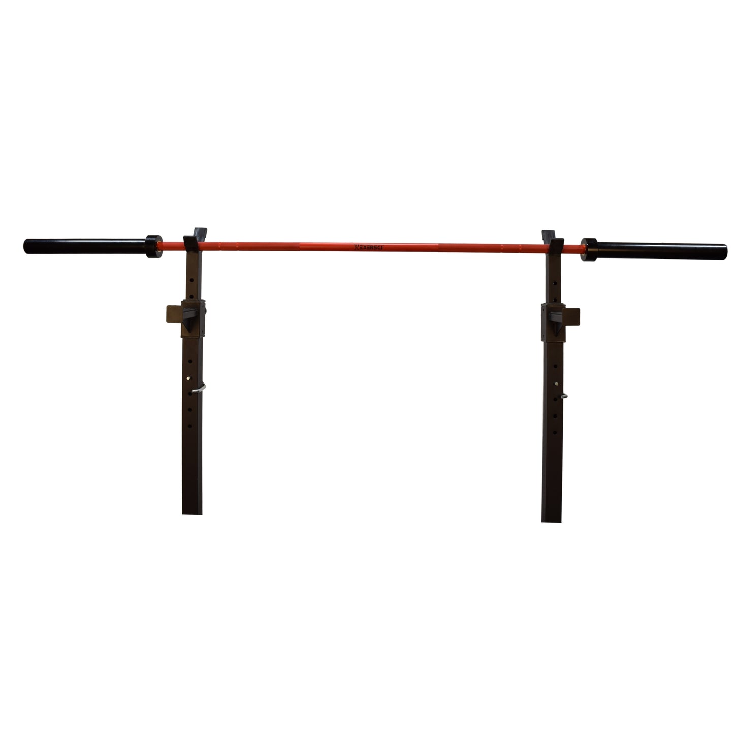 Exersci® Limited Edition 7ft 20kg Red & Black Olympic Barbell + 2 x Free Spring Collars