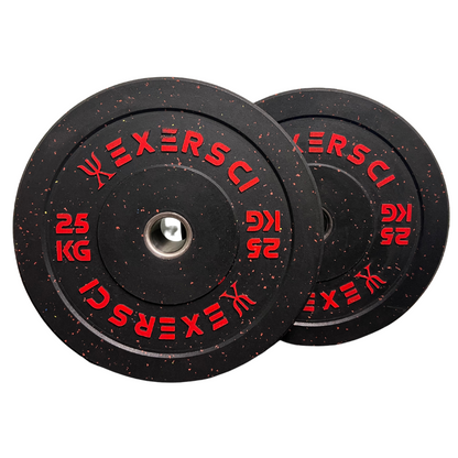 25kg Crumb Rubber Olympic Bumper Plates