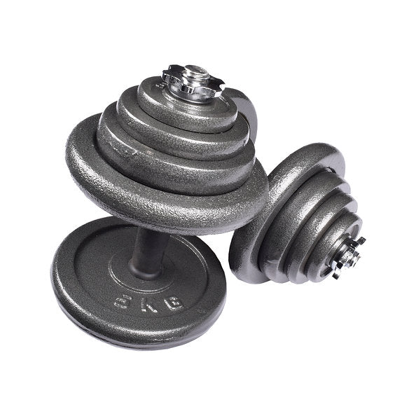 Exersci® 50kg Adjustable Barbell & Dumbbell Set