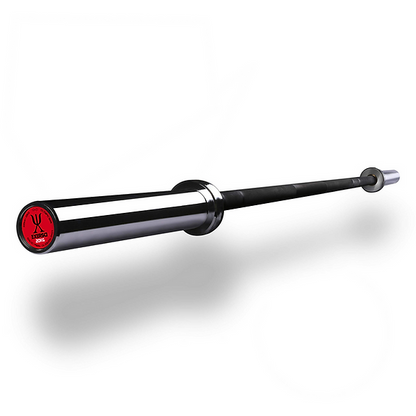 Exersci® 7ft 20kg Blackout Olympic Barbell + 2 x Free Spring Collars