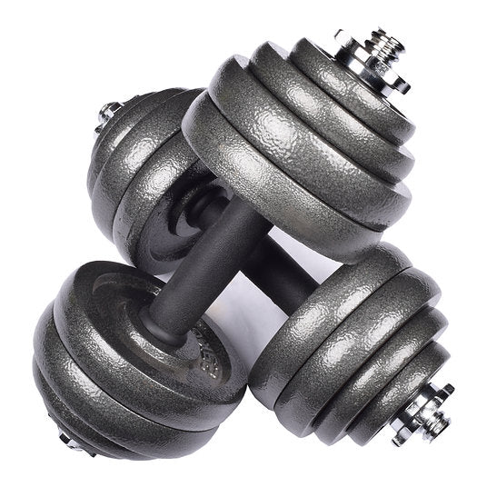 Exersci® 30kg Adjustable Dumbbell Set
