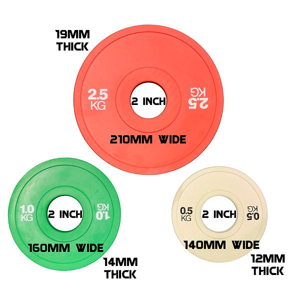 Exersci® Olympic Fractional Weight Plates