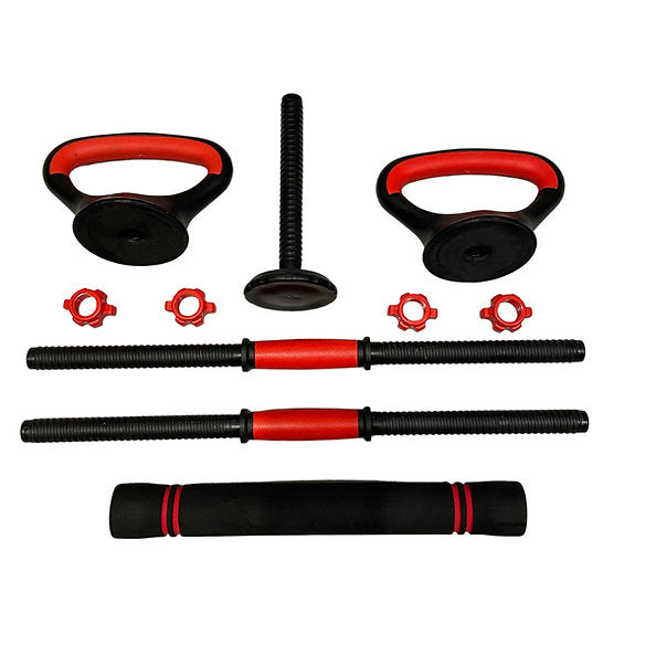 Exersci® Adjustable Kettlebell, Dumbbell & Barbell Set 20-40kg