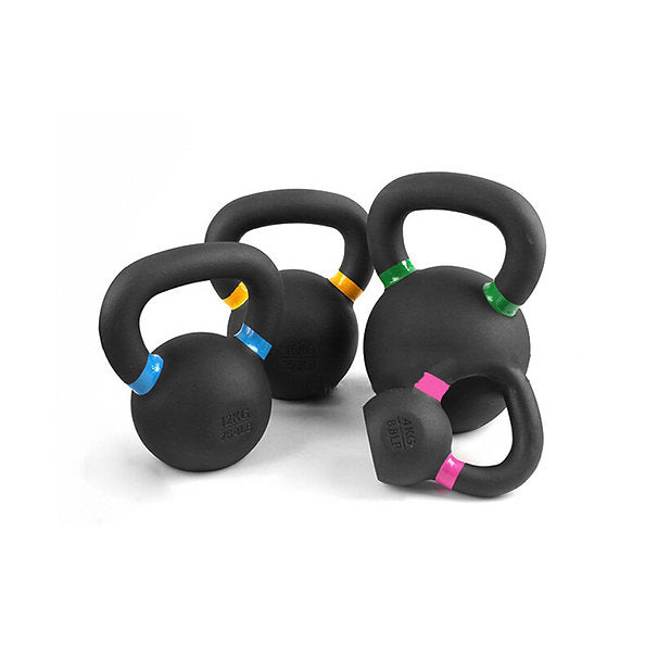 Exersci® Powder Coated Cast Iron Kettlebells