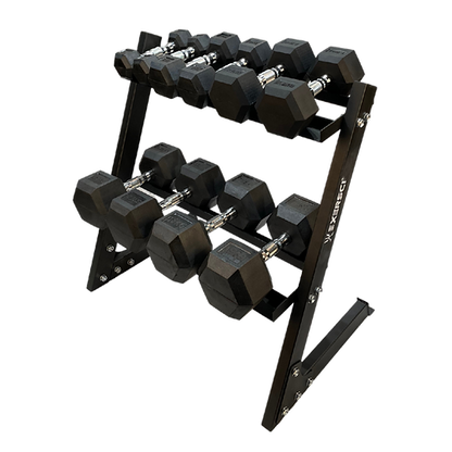 Exersci® 2-Tier Dumbbell Storage Rack
