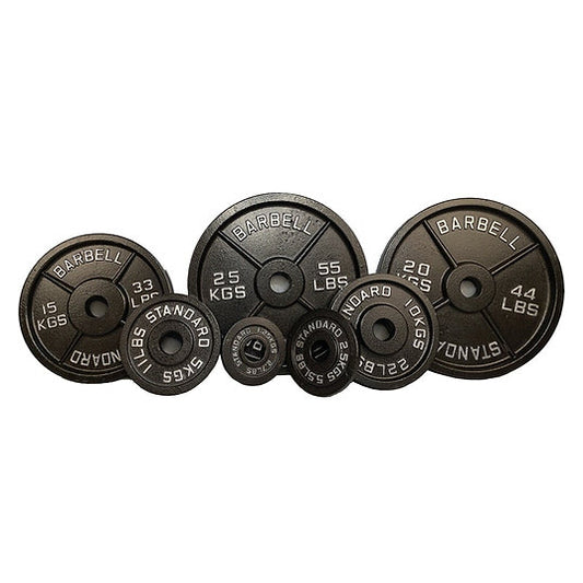 Exersci® Premium Retro 2" Cast Iron Weight Plates (Pair)