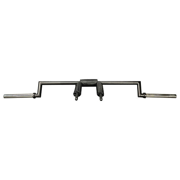 Exersci® Black & Chrome Premium Safety Squat Bar