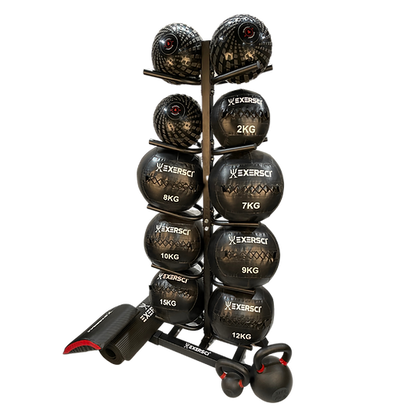 Exersci® Medicine Ball & Slam Ball Storage Rack