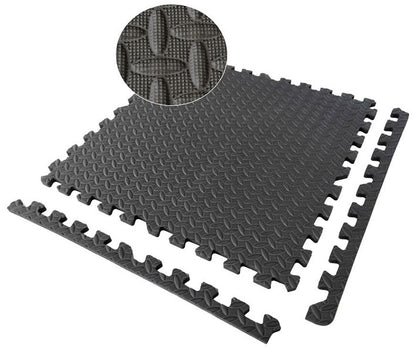 Exersci® EVA Jigsaw Mats: Leaf Pattern