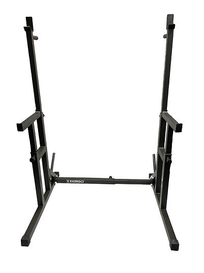Exersci® Premium Squat Rack with Bench Support