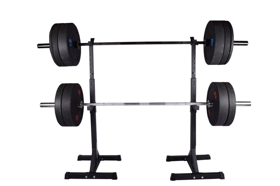 Exersci® Heavy Duty Squat Rack with Weight Bench Support