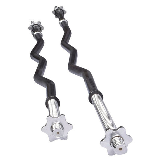 Exersci® 1" EZ Curl Bars