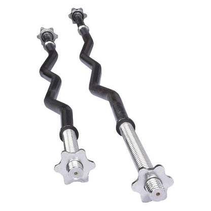 Exersci® 1" EZ Curl Bars