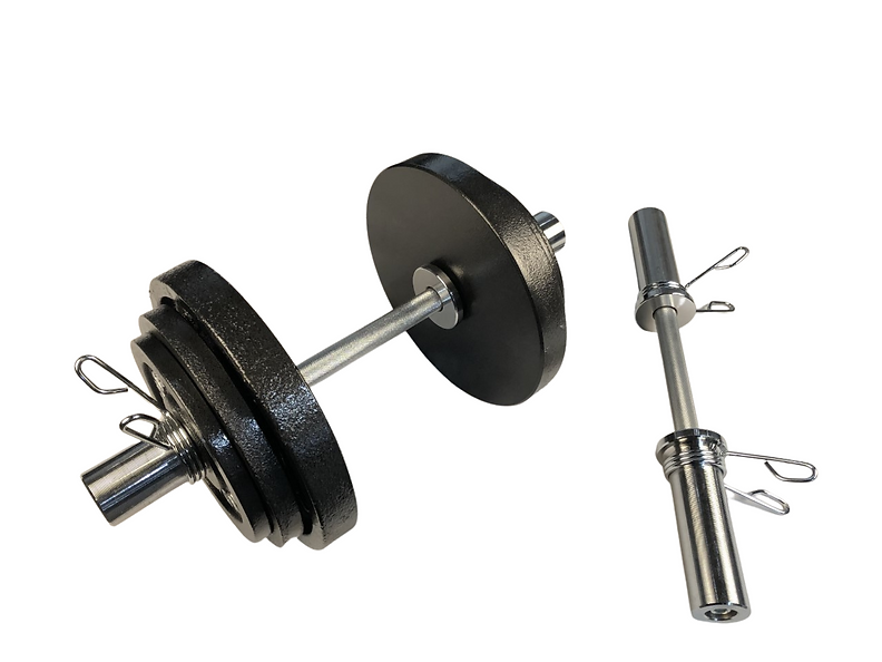 Exersci® Olympic Dumbbell Bars (Pair)