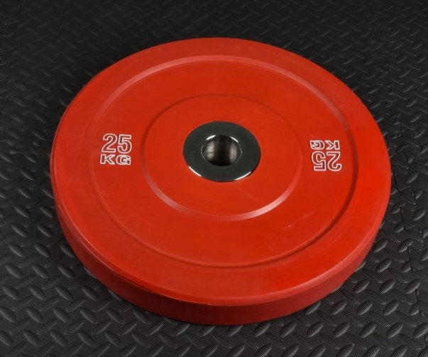 Narrow Coloured Olympic Bumper Plates (Pair)