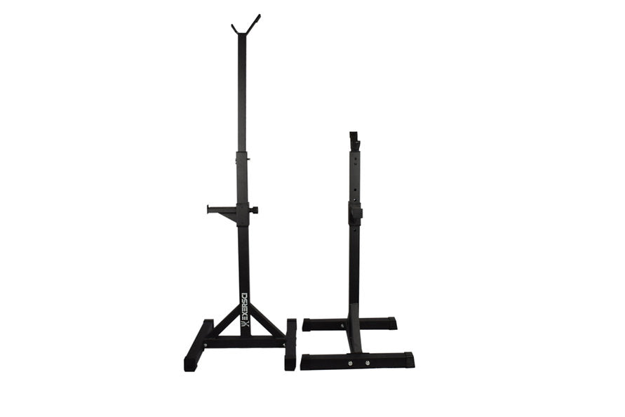 Exersci® Heavy Duty Squat Rack with Weight Bench Support