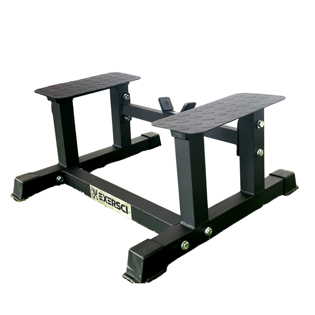 Landmine Extension Row Step from Exersci