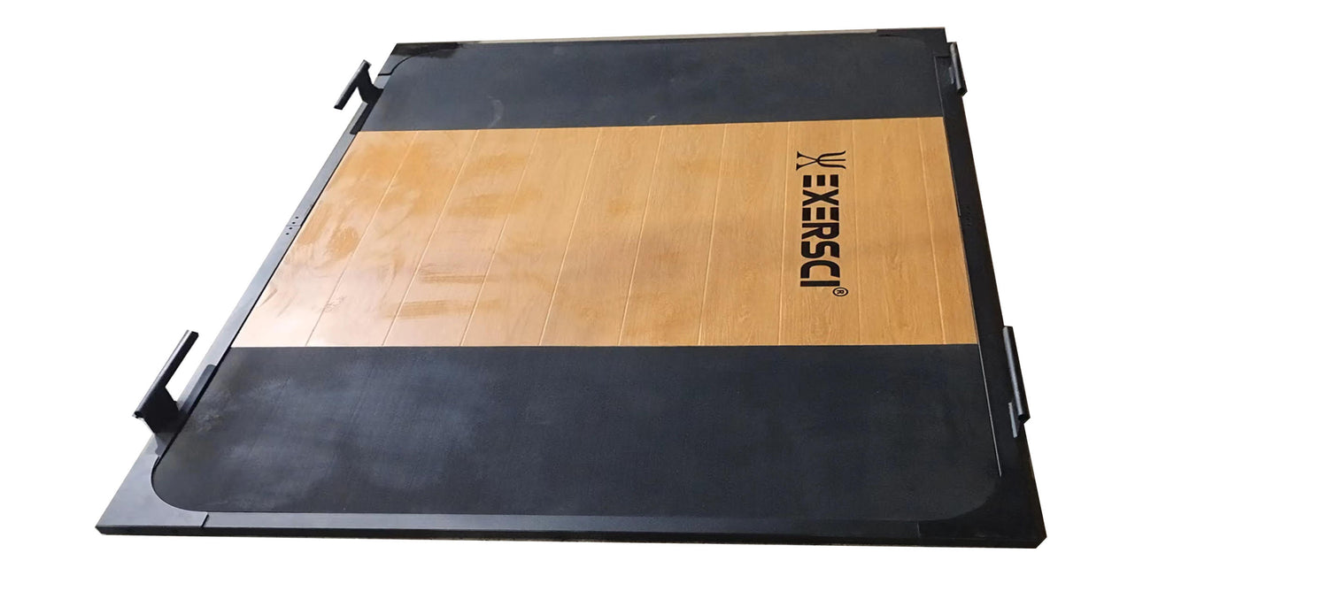 Exersci Premium Olympic Weightlifting Platform Side View