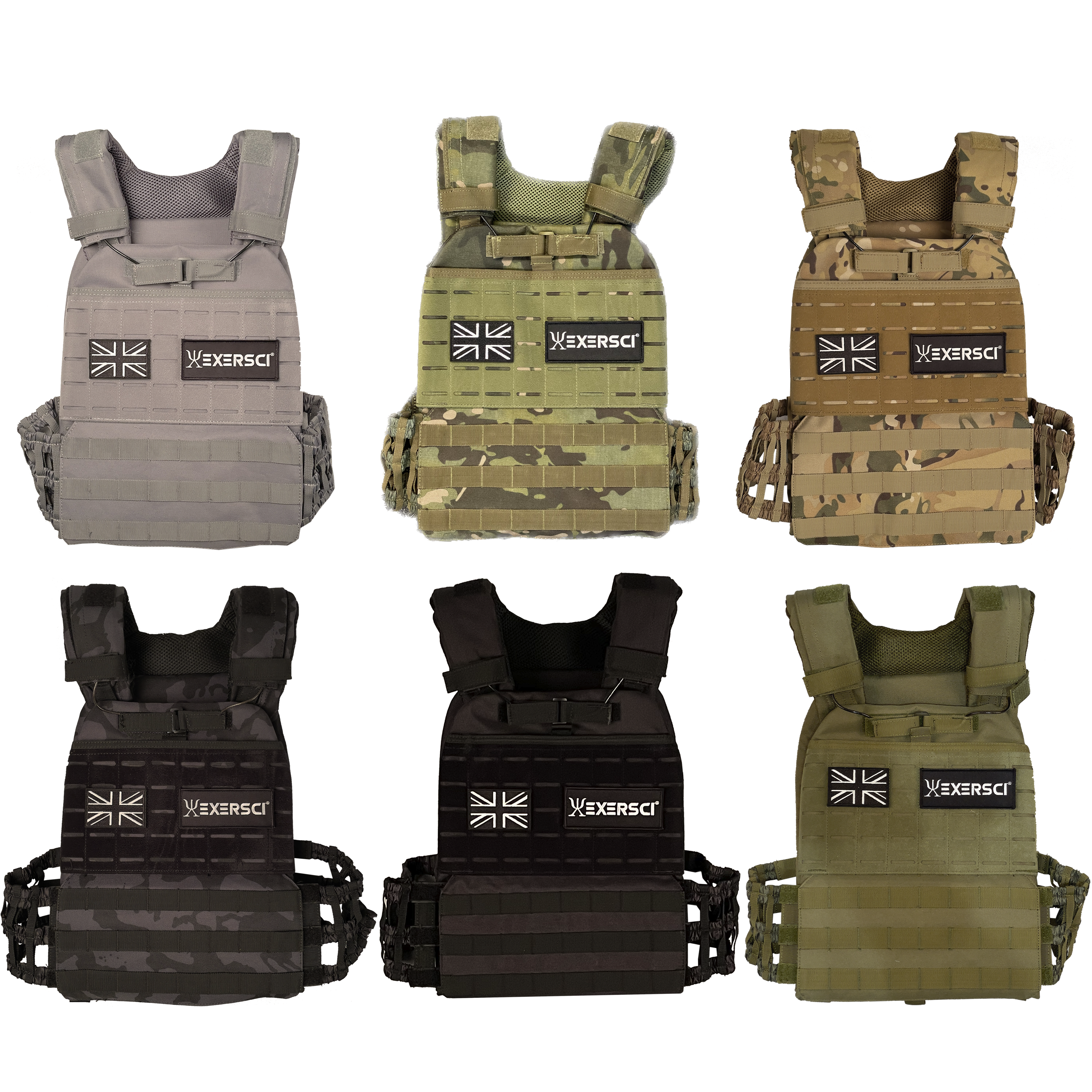 Exersci® Tactical Weighted Vests