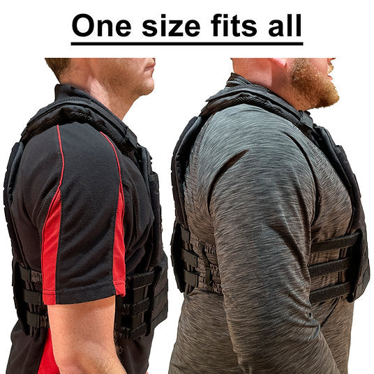 Exesci Tactical Weighted Vest Fit