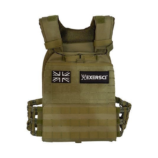 Green Exersci Tactical Weighted Vest