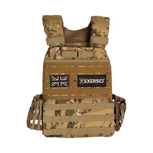 Sand Camo Exersci Tactical Weighted Vest