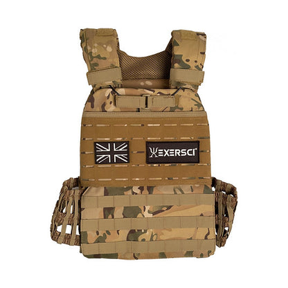 Sand Camo Exersci Tactical Weighted Vest