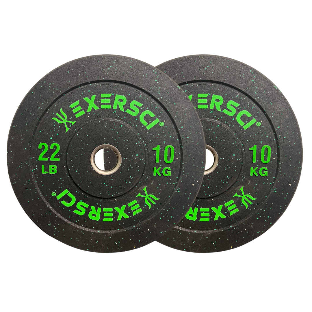 10kg Crumb Rubber Olympic Bumper Plates